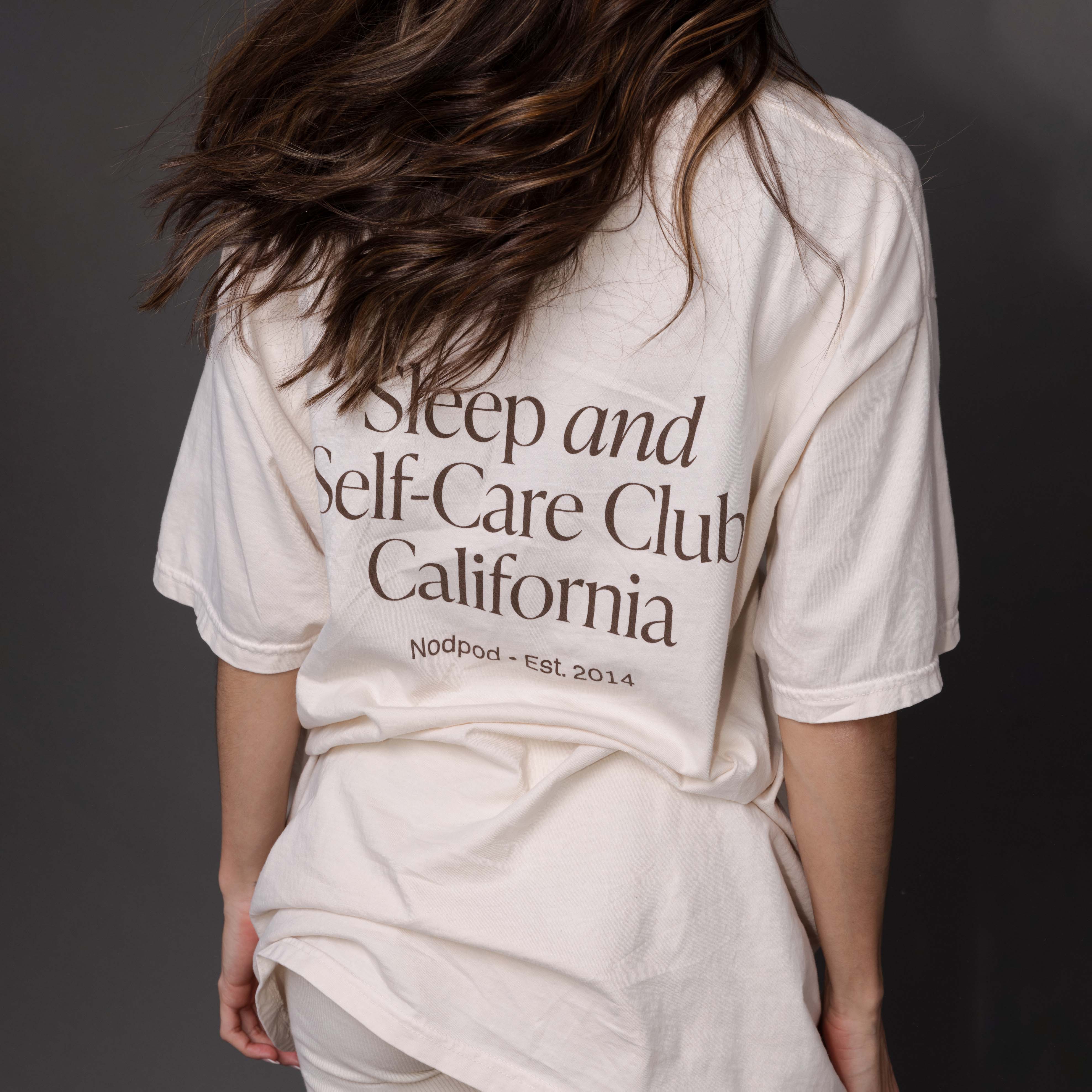 Sleep & Self-Care Club Oversized Sleep Tee - Image 10